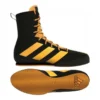 Boxschuhe ADIDAS Box Hog 3 - Schwarz/Gold -Boxing Bargain Shop 1783 Adidas Box Hog 3 Boxstiefel Black Gold FZ5307 1