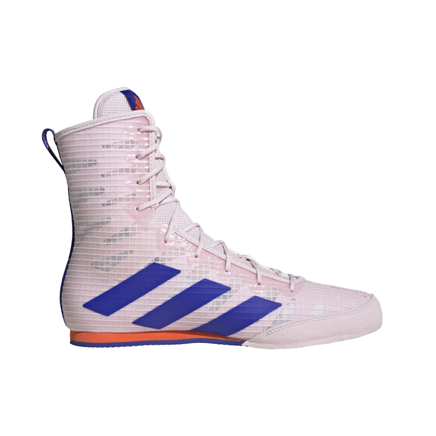 Boxschuhe ADIDAS Box Hog 4 - Weiß/Blau 3 Boxschuhe ADIDAS Box Hog 4 - Weiß/Blau