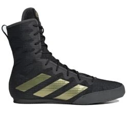 Boxschuhe ADIDAS Box Hog 4 - Schwarz/Gold