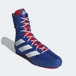 Boxschuhe ADIDAS Box Hog 3 - Blau/Silber -Boxing Bargain Shop Box Hog 3 Schuh Blau FZ5306 04 standard