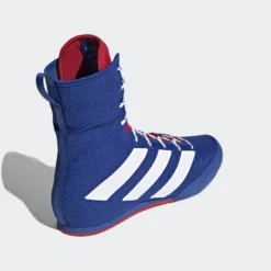 Boxschuhe ADIDAS Box Hog 3 - Blau/Silber -Boxing Bargain Shop Box Hog 3 Schuh Blau FZ5306 05 standard