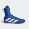 Boxschuhe ADIDAS Box Hog 4 - Blau/Silber -Boxing Bargain Shop Box Hog 4 Shoes Blue GW1402 01 standard