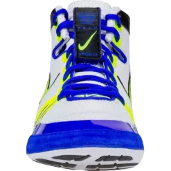 Ringerschuhe NIKE Freek - Weiß/Blau/Neon -Boxing Bargain Shop NikeFreekRingerschuheWeissBlauNeon316403 147 4