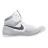 Ringerschuhe NIKE Fury - Weiß/Grau -Boxing Bargain Shop NikeFuryWhiteGray