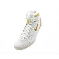 Ringerschuhe NIKE Freek - Weiß/Gold -Boxing Bargain Shop NikeRingerschuheFreekWeissGold4