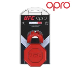 OPRO Zahnschutz - UFC Platinum Level - Fangz - Rot/Silber -Boxing Bargain Shop OPRO Kampfsport Zahnschutz Platinum Level Rot Silber Fangz UFC Box 2
