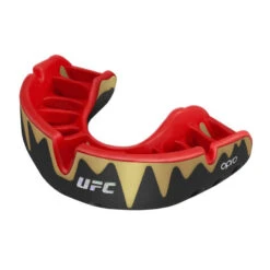 OPRO Zahnschutz - UFC Platinum Level - Fangz - Schwarz/Gold/Rot