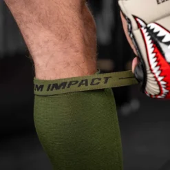 Schienbeinschutz Impact - Army -Boxing Bargain Shop Phantom Athl IMPACT Shin Guards Army 5
