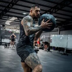 Fightshorts FUSION Skull -Boxing Bargain Shop Phantom Athletics EVO Fusion MMA Shorts Black 7