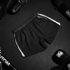 Fightshorts FUSION Apex - Schwarz -Boxing Bargain Shop Phantom Athletics EVO MMA Shorts Fusion Apex Schwarz 4 3