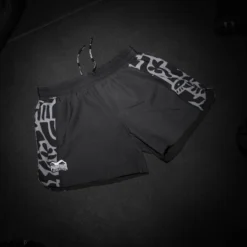 Fightshorts FUSION-R Groundgame -Boxing Bargain Shop Phantom Athletics EVO MMA Shorts Fusion Bjj Groundgame Schwarz 3