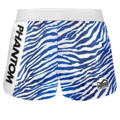 Fightshorts FUSION Zebra -Boxing Bargain Shop Phantom Athletics EVO MMA Shorts Fusion Blue Tiger 1
