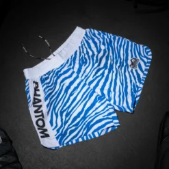 Fightshorts FUSION Blue Tiger -Boxing Bargain Shop Phantom Athletics EVO MMA Shorts Fusion Blue Tiger 3