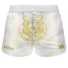 Fightshorts FUSION Muay Thai - Weiß/Gold -Boxing Bargain Shop Phantom Athletics EVO MMA Shorts Fusion R Sak Yant Muay Thai Weiss 1 1