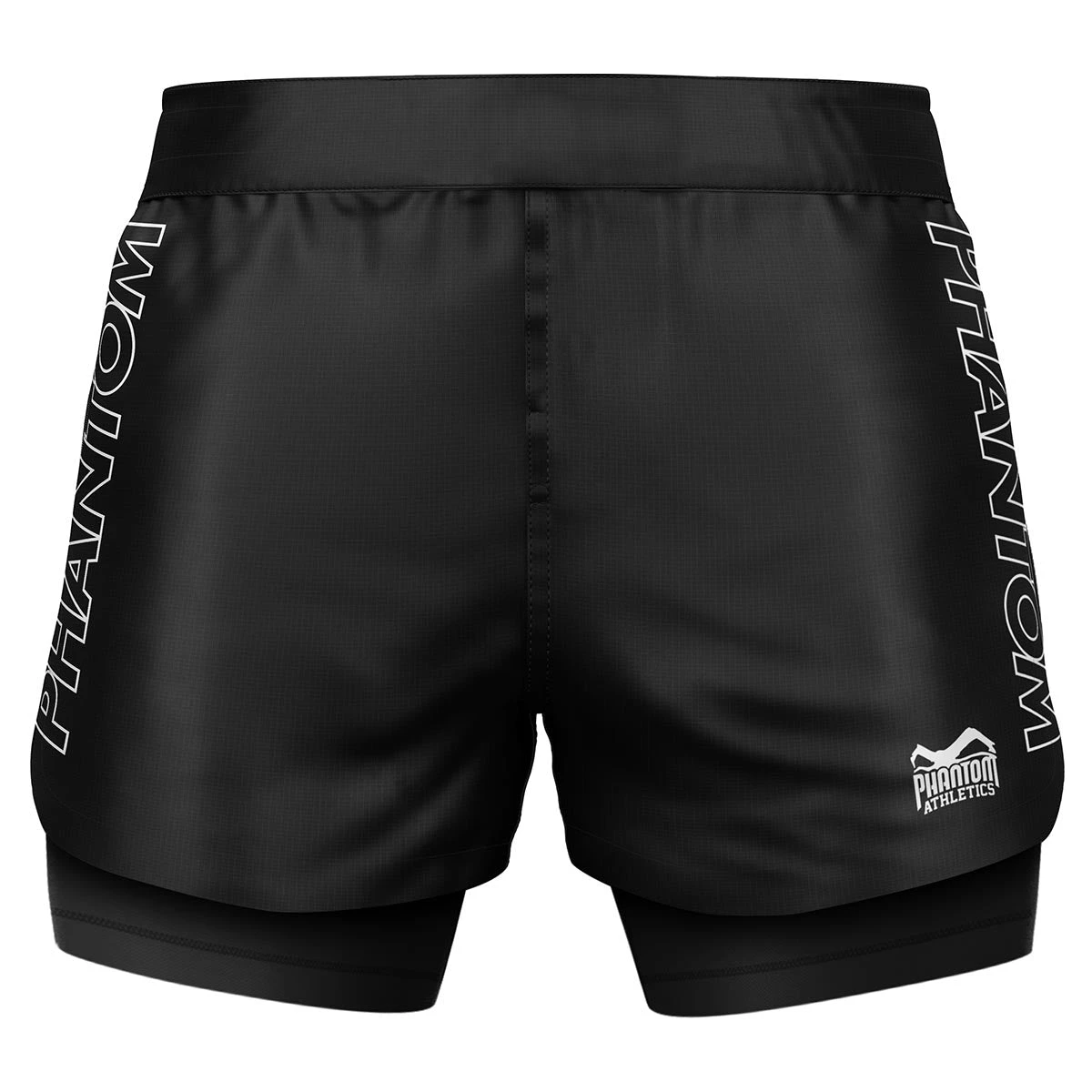 Fightshorts FUSION-R 2in1 RANKED - Schwarz 3 Fightshorts FUSION-R 2in1 RANKED - Schwarz
