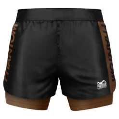 Fightshorts FUSION-R 2in1 RANKED - Braun
