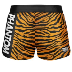 Fightshorts FUSION Blue Tiger -Boxing Bargain Shop Phantom Athletics EVO MMA Shorts Fusion Tiger Schwarz 1 4