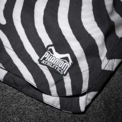 Fightshorts FUSION Zebra -Boxing Bargain Shop Phantom Athletics EVO MMA Shorts Fusion Zebra Black White 4
