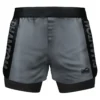 Fightshorts FUSION-R 2in1 Apex - Grau -Boxing Bargain Shop Phantom Athletics Evo Fusion 2in1 Shorts Apex Grey 1 2