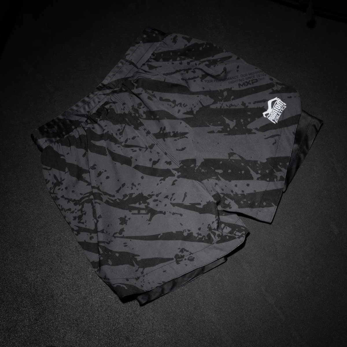 Fightshorts FUSION 2in1 Camo Tiger - Grau 6 Fightshorts FUSION 2in1 Camo Tiger - Grau - Image 4