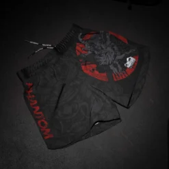 Fightshorts FUSION-R Samurai 12 Fightshorts FUSION-R Samurai -Boxing Bargain Shop Phantom Athletics Evo Fusion MMA Short Samurai 24 Black Red 3