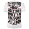 Trainingsshirt EVO MMA Sports - Weiß -Boxing Bargain Shop Phantom Athletics Evo T Shirt MMA Sports Weiss 2 2 1