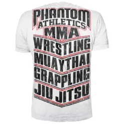 Trainingsshirt EVO MMA Sports - Schwarz 17 Trainingsshirt EVO MMA Sports - Schwarz -Boxing Bargain Shop Phantom Athletics Evo T Shirt MMA Sports Weiss 2 2