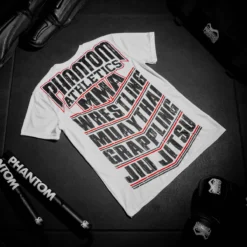 Trainingsshirt EVO MMA Sports - Weiß -Boxing Bargain Shop Phantom Athletics Evo T Shirt MMA Sports Weiss 5