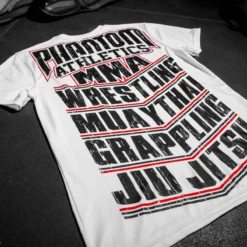 Trainingsshirt EVO MMA Sports - Weiß -Boxing Bargain Shop Phantom Athletics Evo T Shirt MMA Sports Weiss 6