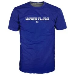 Trainingsshirt EVO Wrestling - Blau