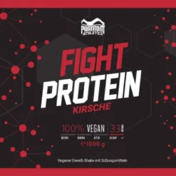 FIGHT Protein - Kirsche - 1000g -Boxing Bargain Shop Phantom Athletics Fight Protein Cherry 1000g Fitness Ern hrung Kampfsport