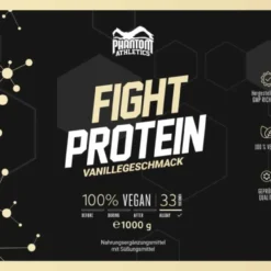 FIGHT Protein - Vanille - 1000g -Boxing Bargain Shop Phantom Athletics Fight Protein Vanilla 4