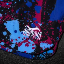 Fightshorts FUSION Splatter -Boxing Bargain Shop Phantom Athletics Fusion 2in1 Fightshorts Splatter Blue 5
