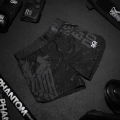 Fightshorts FUSION Germany -Boxing Bargain Shop Phantom Athletics Fusion Fightshorts Germany Black 3