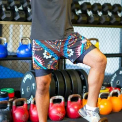 Fightshorts FUSION 2in1 Hakuna Matata -Boxing Bargain Shop Phantom Athletics Fusion MMA Shorts 2in1 Hakuna Matata 3