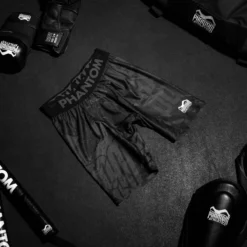 Fightshorts VECTOR -Germany -Boxing Bargain Shop Phantom Athletics MMA Compression Short Germany Black Schwarz 3