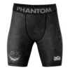 Fightshorts VECTOR Serious - Schwarz -Boxing Bargain Shop Phantom Athletics MMA Compression Shorts Serious Black 1