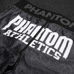 Fightshorts VECTOR Serious - Schwarz -Boxing Bargain Shop Phantom Athletics MMA Compression Shorts Serious Black 8