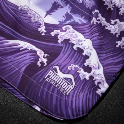 Fightshorts FUSION-R Tsunami - Lila -Boxing Bargain Shop Phantom Athletics MMA EVO Fusion Shorts Purple waves Tsunami 5