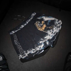 Fightshorts FUSION-R Tiger Vs. Shark -Boxing Bargain Shop Phantom Athletics MMA EVO Fusion Shorts Tiger vs shark Black 3