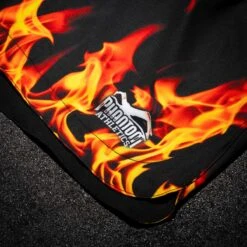 Fightshorts FUSION-R Punisher 13 Fightshorts FUSION-R Punisher -Boxing Bargain Shop Phantom Athletics MMA EVO Fusion Shorts flames punisher Black 6