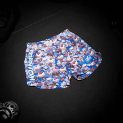 Fightshorts FUSION-R Dessert Camo - Blau -Boxing Bargain Shop Phantom Athletics MMA Fightshorts FUSION Dessert Camo Blue 3