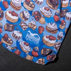 Fightshorts FUSION-R Dessert Camo - Blau -Boxing Bargain Shop Phantom Athletics MMA Fightshorts FUSION Dessert Camo Blue 7