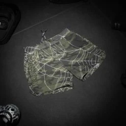 Fightshorts FUSION-R MGS Spider 18 Fightshorts FUSION-R MGS Spider -Boxing Bargain Shop Phantom Athletics MMA Fightshorts FUSION MGS Green Spider Camo 7