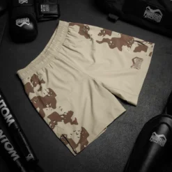 Fightshorts EVO Warfare - Desert Camo -Boxing Bargain Shop Phantom Athletics MMA Fightshorts Warfare Sand 3
