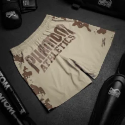 Fightshorts EVO Warfare - Desert Camo -Boxing Bargain Shop Phantom Athletics MMA Fightshorts Warfare Sand 4
