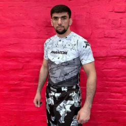 Rashguard Delta - Grau -Boxing Bargain Shop Phantom Athletics Rashguard SS Delta 10