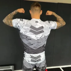 Rashguard Delta - Grau -Boxing Bargain Shop Phantom Athletics Rashguard SS Delta 13