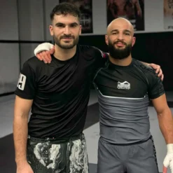 Fightshorts FUSION-R 2in1 Apex - Grau -Boxing Bargain Shop Phantom Athletics Rashguard Shortsleeve Apex Grau 3