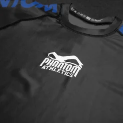 Rashguard RANKED - Blau -Boxing Bargain Shop Phantom Athletics Rashguard Shortsleeve Ranked BJJ Blue 10